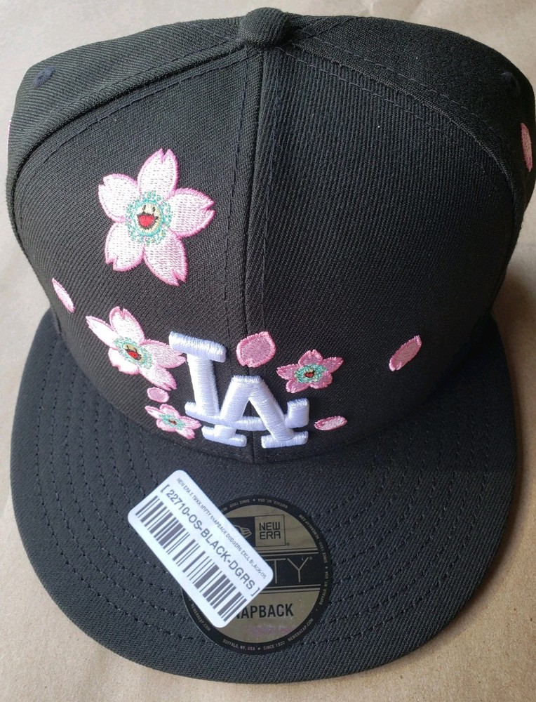 Takashi Murakami x MLB World Tour Tokyo Series 2025 New Era Dodgers Snapback BLK