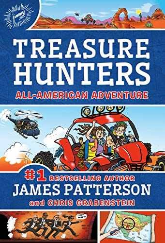Treasure Hunters: - Hardcover, by Patterson James; Grabenstein - Very Good j