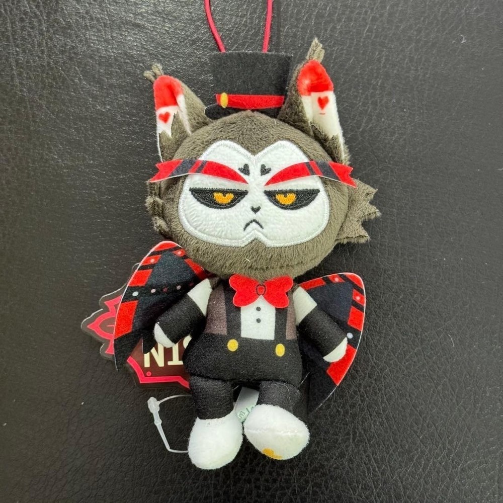 Hazbin Hotel Sitting Plush Toy Mascot Husk 10cm Round One Limited 2026 Japan NEW