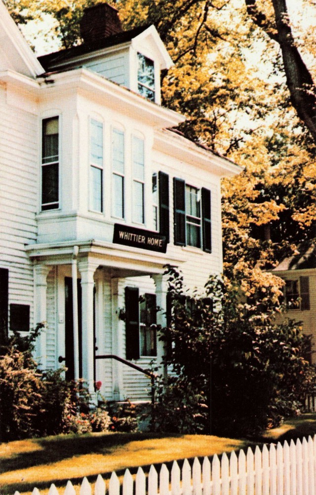 John Greenleaf Whittier Home - Amesbury Massachusetts MA - Postcard