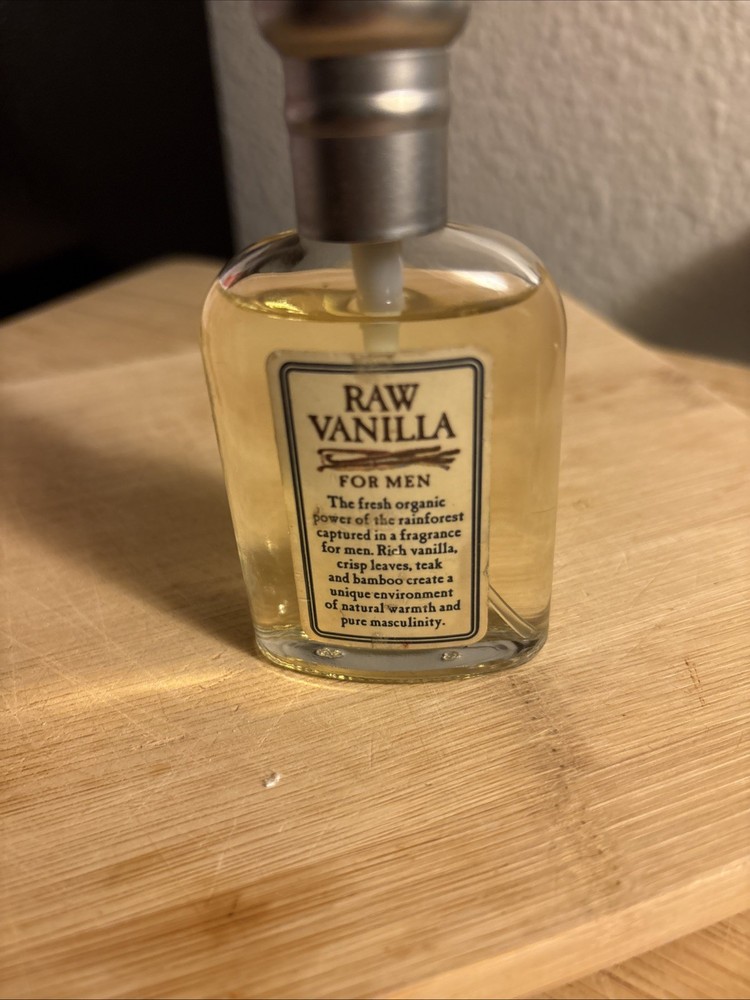 Raw Vanilla Coty Eau De Cologne Spray Men 1.0 FL Oz   30 Ml