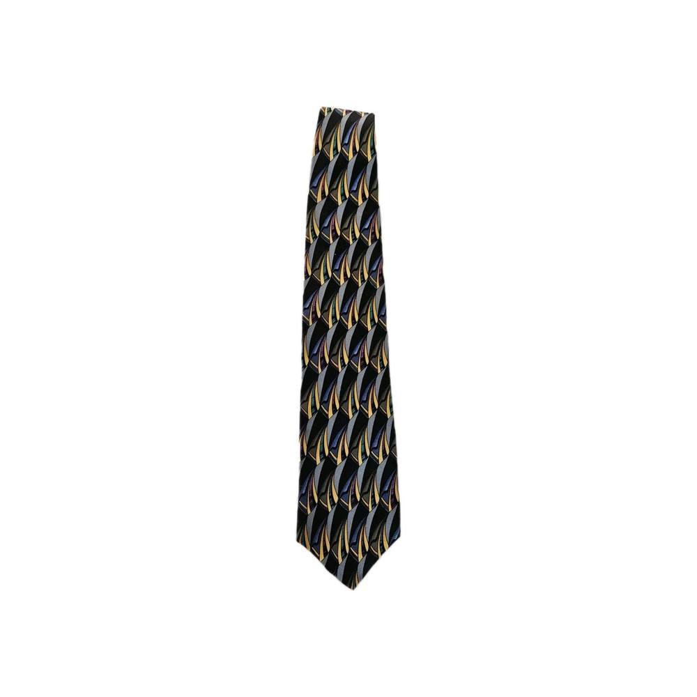 Cocktail Collection Red Zinfandel Molecule Design 100% Silk Tie