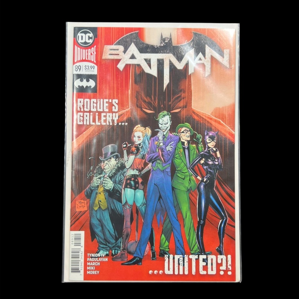 Batman #89 Rogues Gallery Cover DC Universe Joker Harley Riddler Catwoman