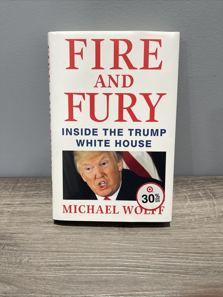 Fire and Fury, Inside The Trump Whitehouse Hardcover Book. Brand New Condition.