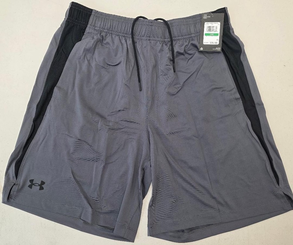 Under Armour UA Mens Shorts 1376955 025 GRAY 9