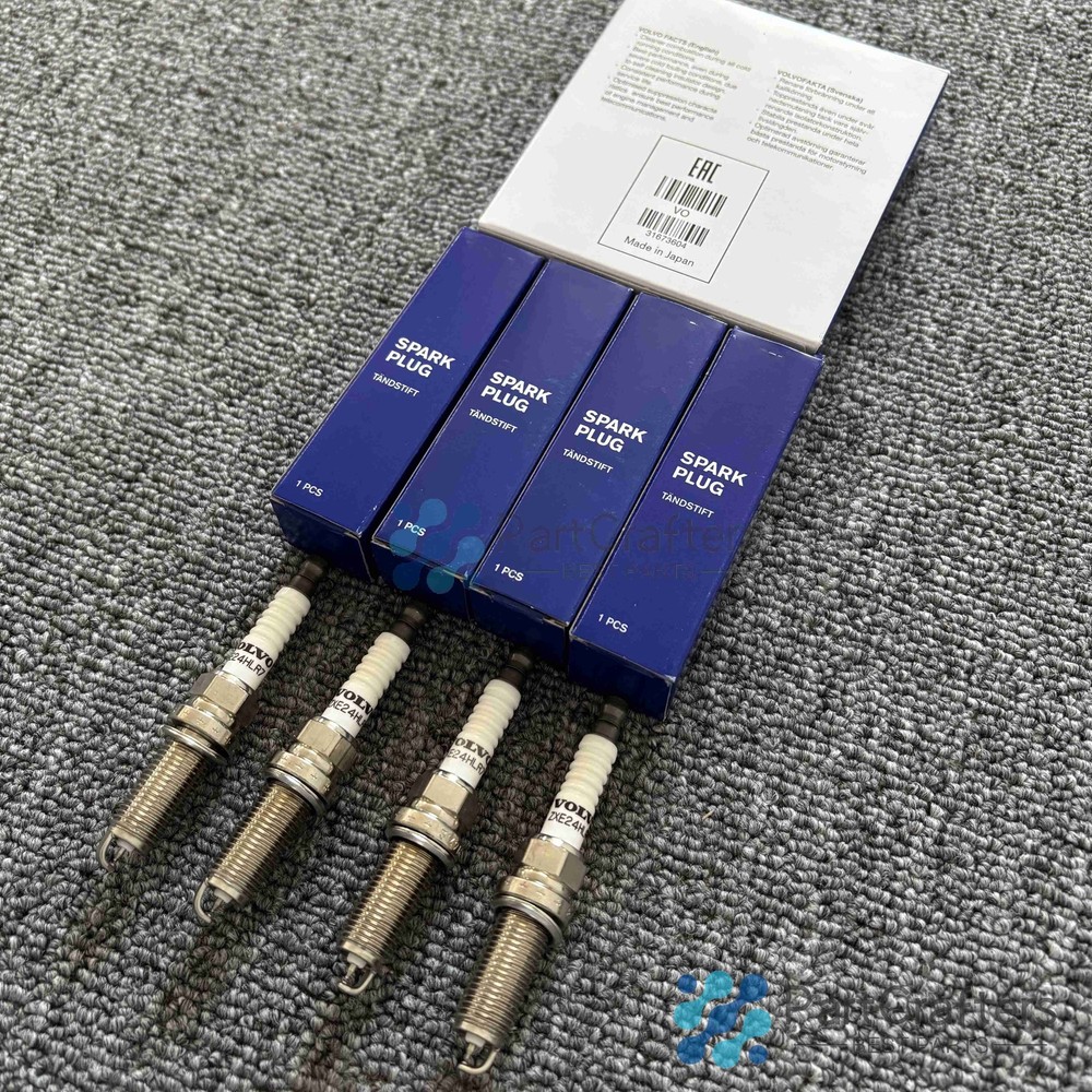 High-Performance Spark Plug Set of 4 for Volvo S60 S80 S90 V60 V90 XC40 XC60 31673604