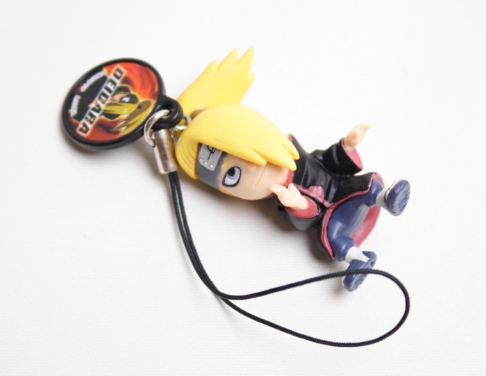 NARUTO Akatsuki Deidara Figure Strap　Vintage  Anime Japan