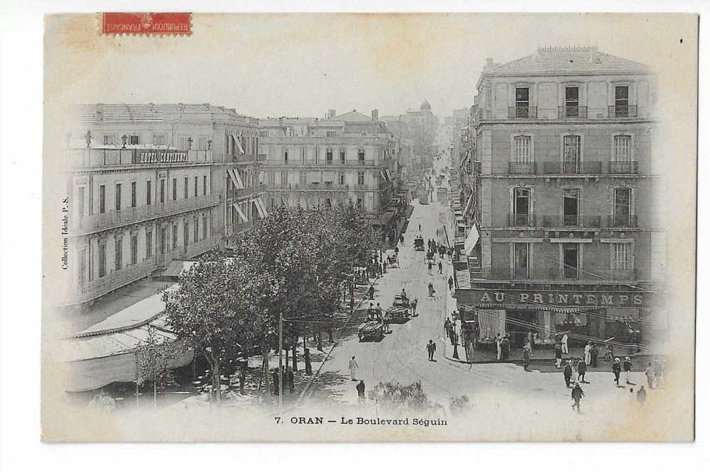 Algeria Oran The Boulevard Seguin