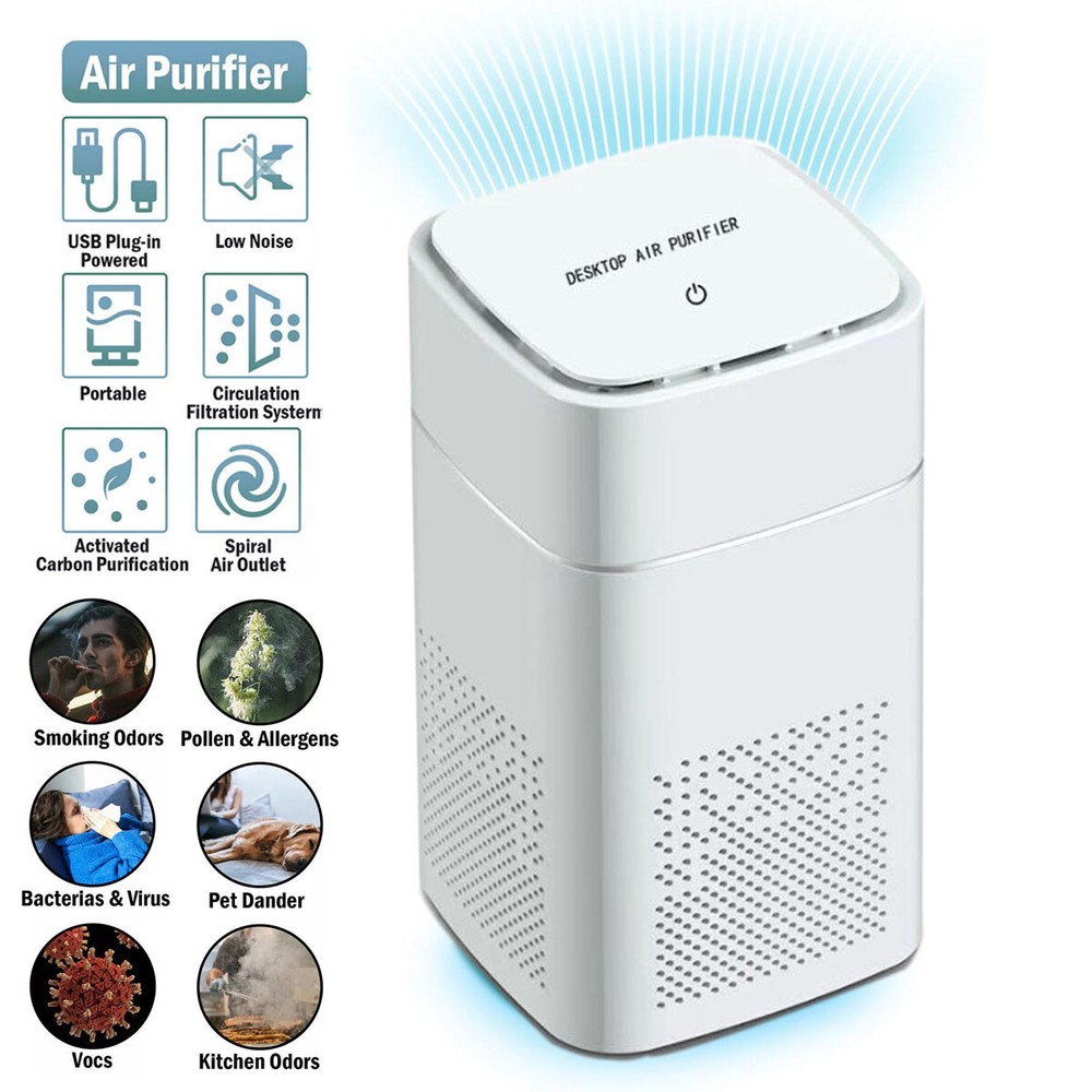 Home HEPA Air Purifier Large Room Air Cleaner for Allergies Smoke Mold Odor Dust