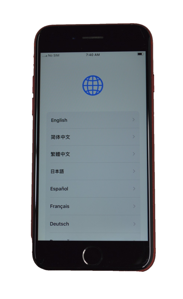 Apple iPhone SE (2nd Gen) A2275 64GB Wi-Fi - Red *No AC/SIM* w/Battery (Grade C)-image