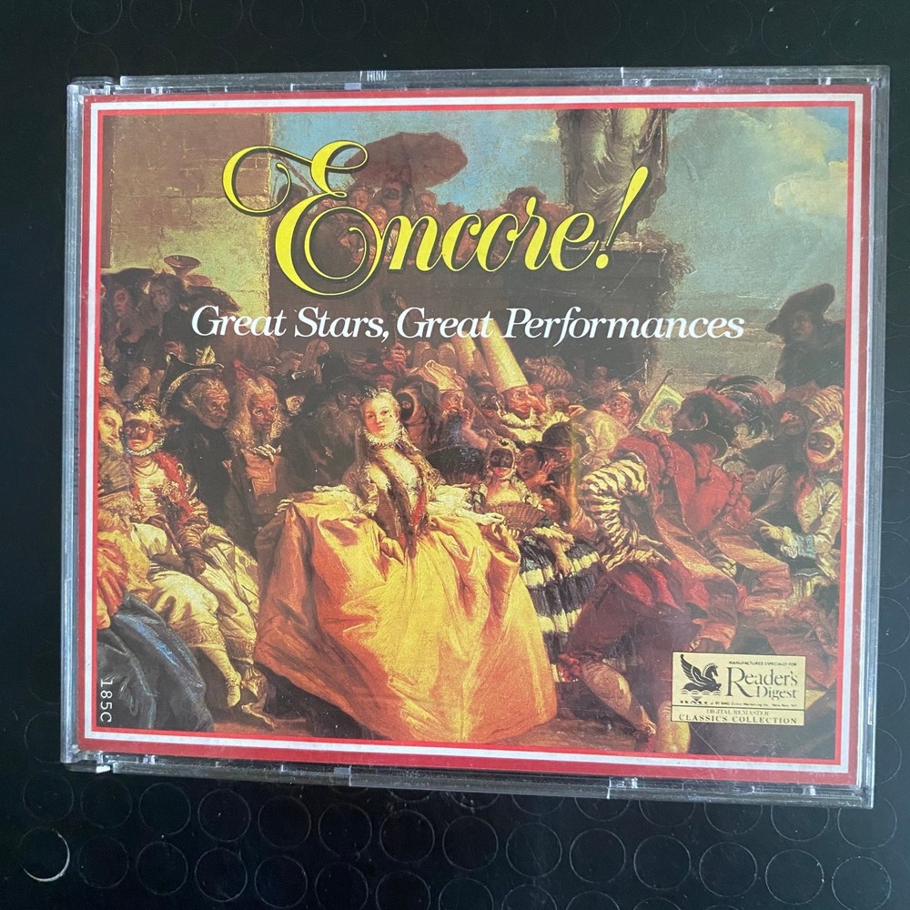 Encore! Great Stars, Great Performances CD 1989 Classical Reader's Digest