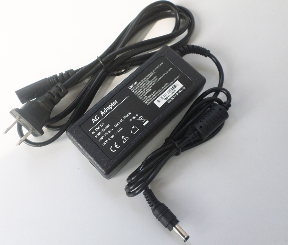 AC Adapter Charger 19V 3.42A For Toshiba Satellite L655D-S5109 L510-ST3405 A505
