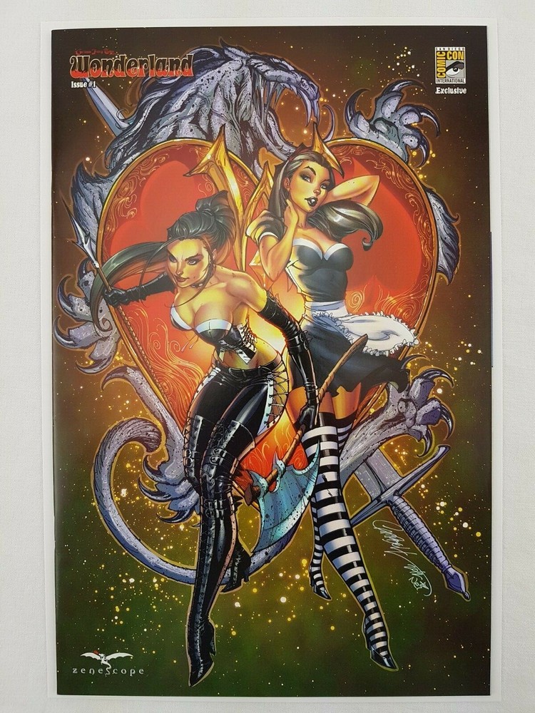 Zenescope Grimm Fairy Tales Wonderland 1 I SDCC San Diego Comic Con Exclusive NM