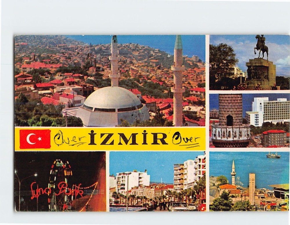 Postcard Izmir Turkey
