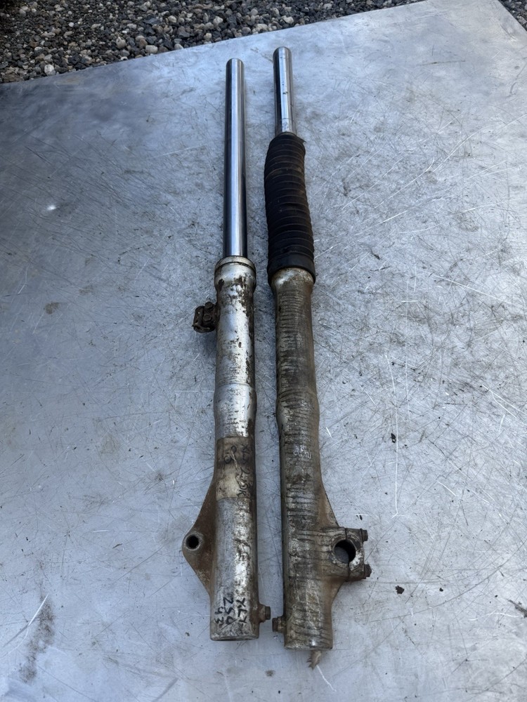 Honda XLX250 XLX 250 Forks Fork Trees Tree Clamp Front End Triple Clamp OEM