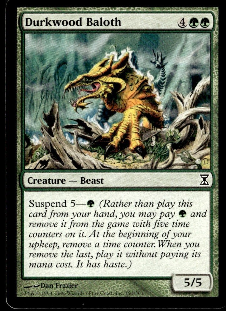 2019 Mystery Booster Durkwood Baloth Masters/Common #1188