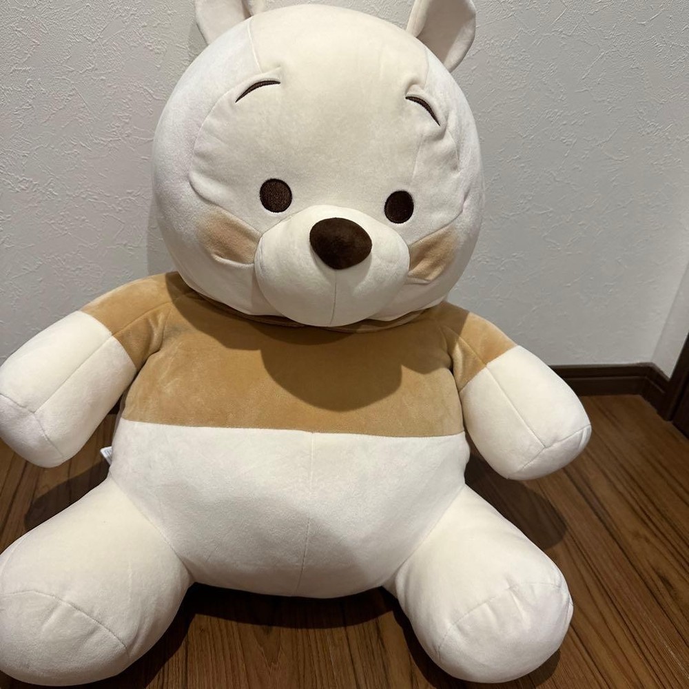 Winnie the Pooh cafede honey super super big plush #3bc0d8
