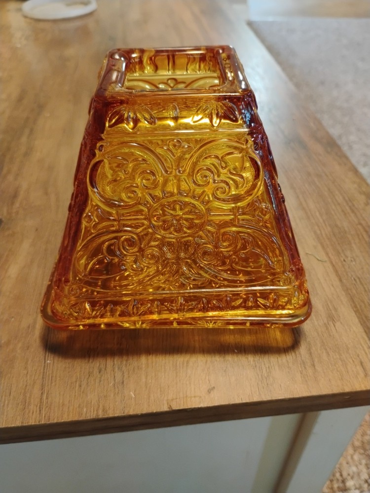 Partylite  Amber Rustic Villa Fairy Lamp