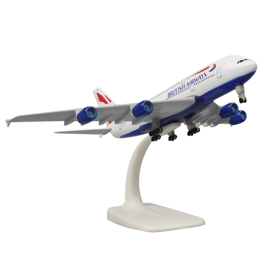 1/400 Scale Diecast British Airways Alloy Model Plane Souvenir Toy For Kids