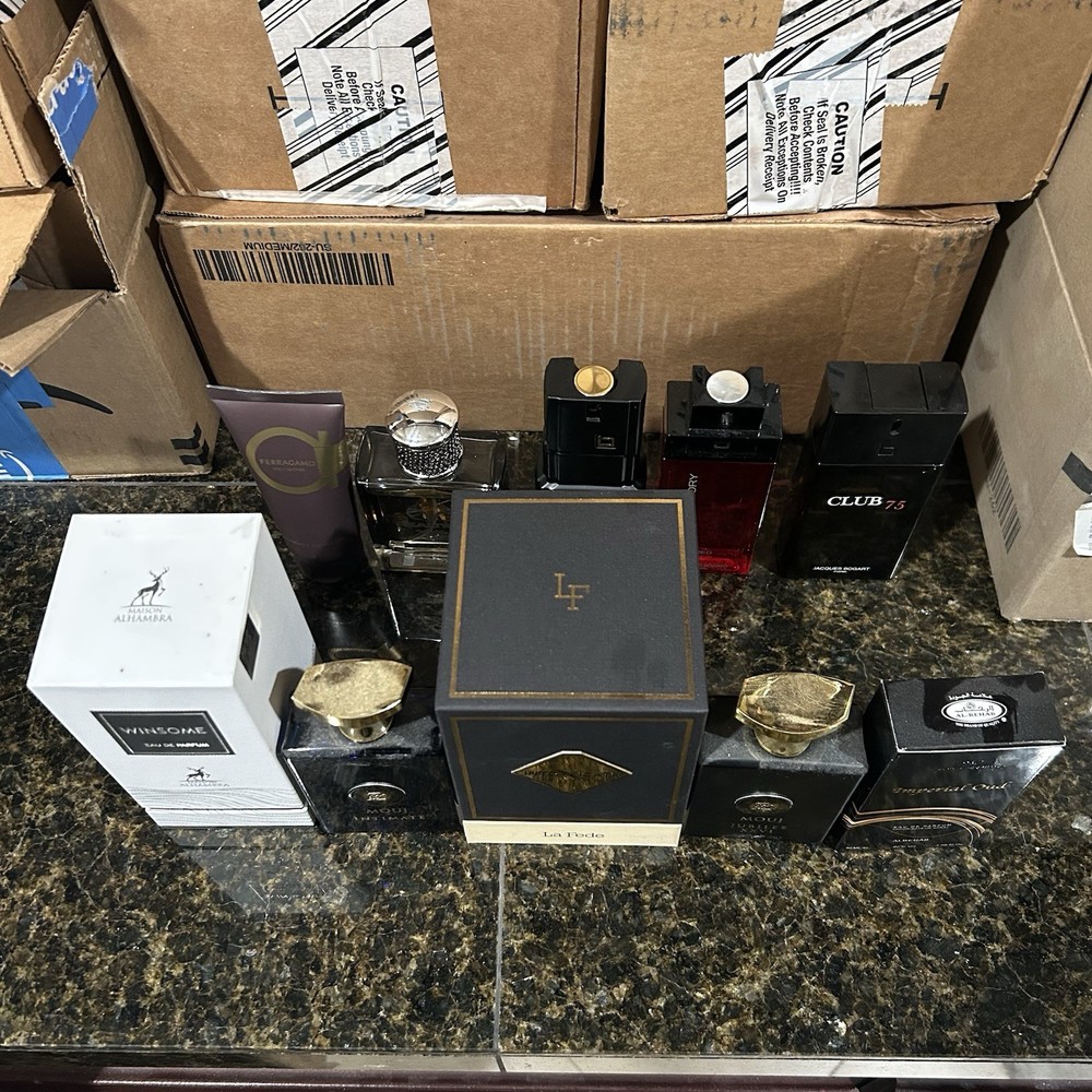 Rack Store COLOGNE LOT OF 10 Maison Alhambra Winsome, Bogart One Man Show & More