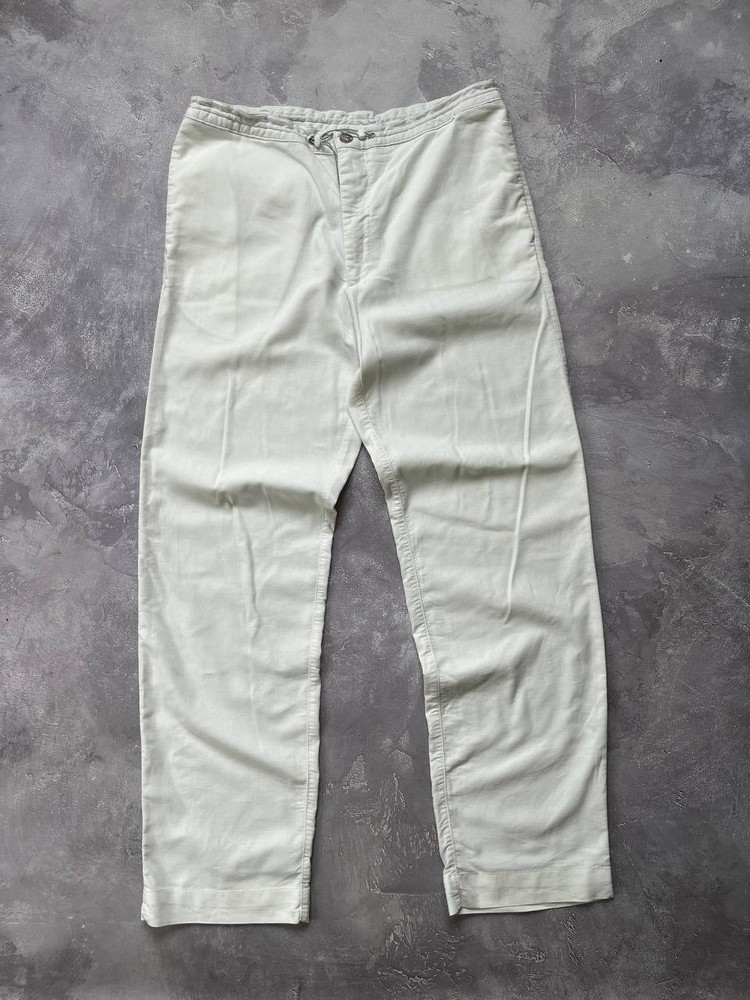 Vintage Versace Jeans Couture Luxury Linen Pants Men’s Size 36-38