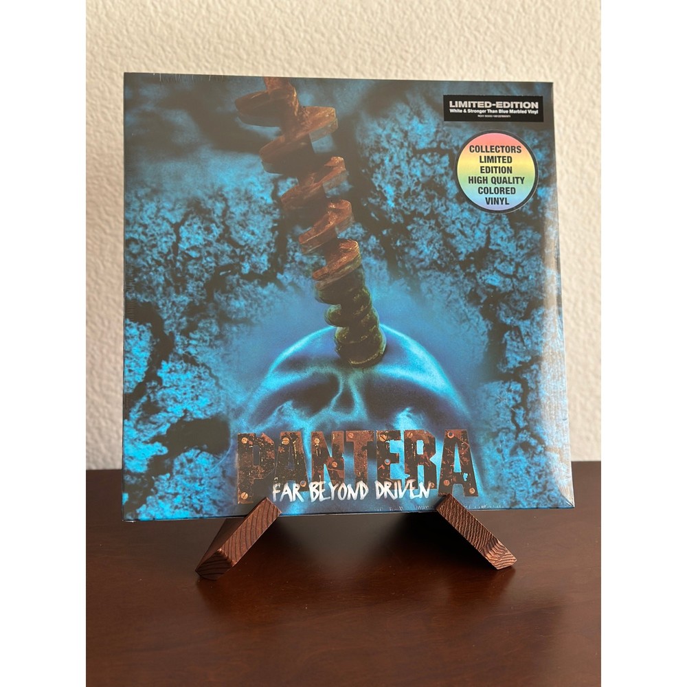Pantera - Far Beyond Driven (White and Blue Colored Lp) New Sealed Vinyl
