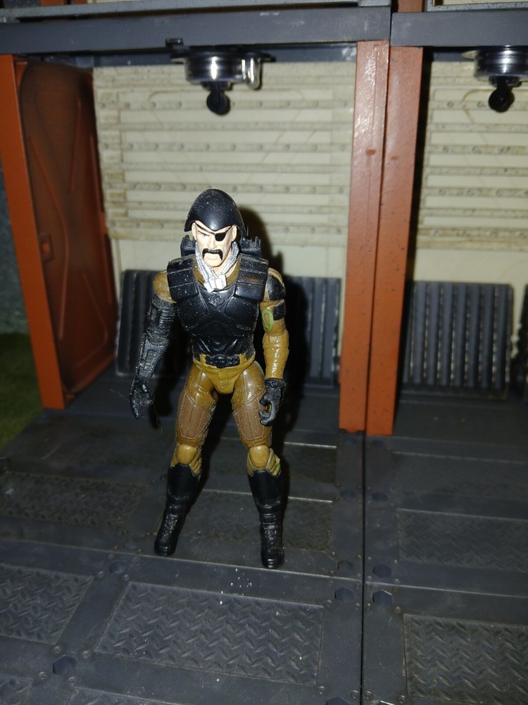 Loose Gi Joe Cobra Major Bludd Action Figure 3.75 1/18
