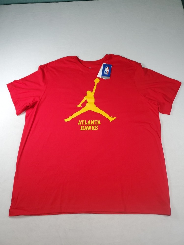 Nike Air Jordan Jumpman T-shirt Men 2XL Red Graphic Short Sleeve NWT