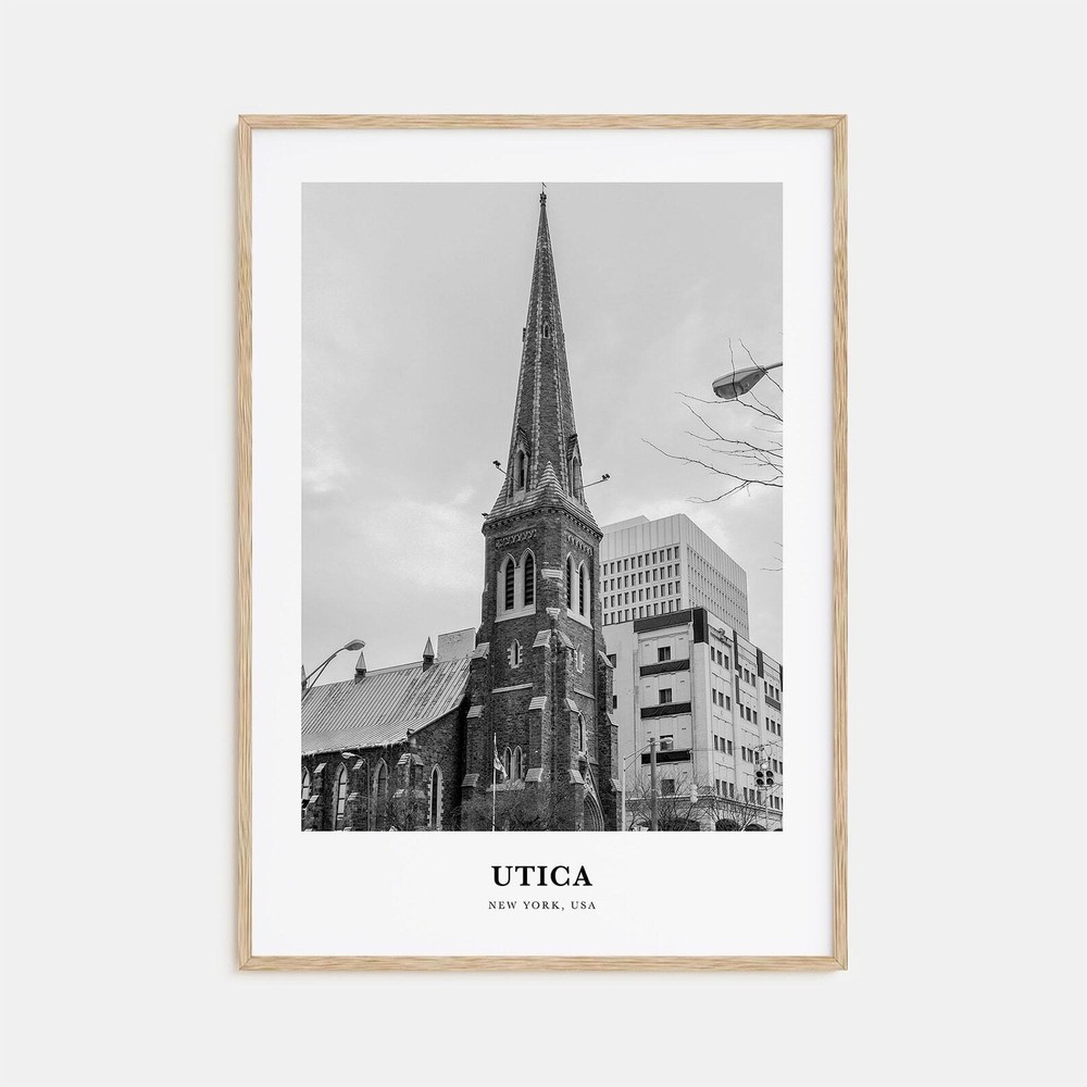 Utica Wall Art Utica Wall Decor Utica Poster Utica Home Decor Utica Travel Gift