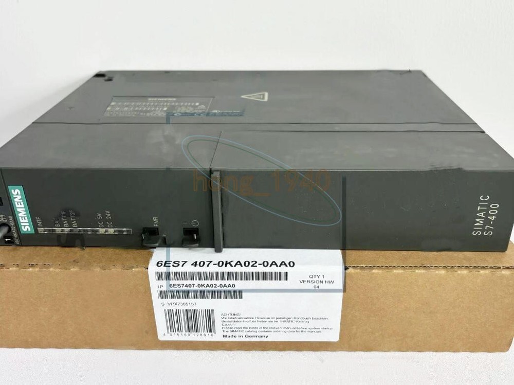 1Pcs New Siemens Power Supply 6Es7407-0Ka02-0Aa0 6Es7 407-0Ka02-0Aa0