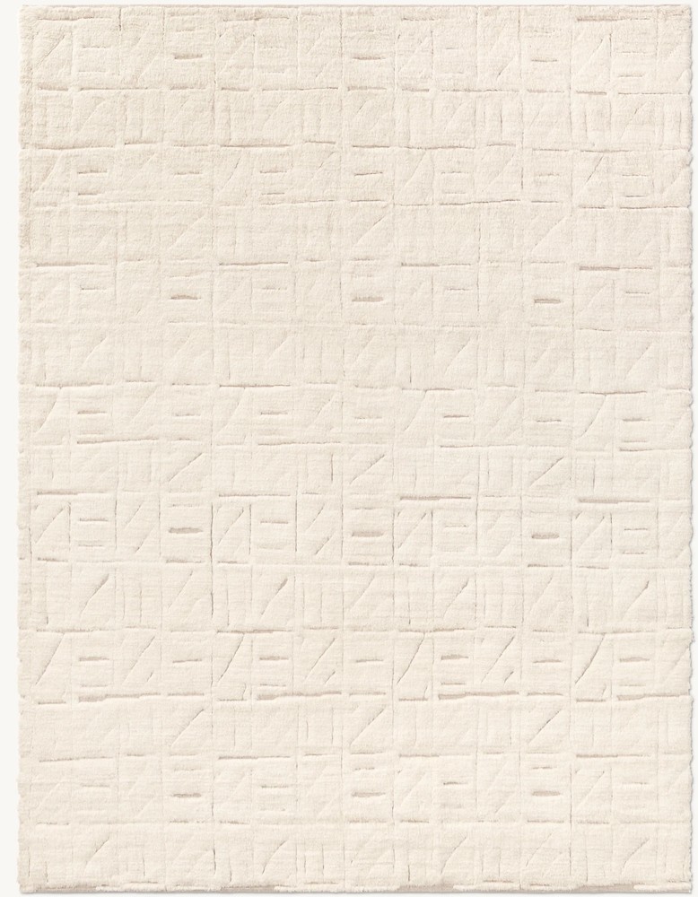 New Luxury Berber Moroccan Wool Rug Color Ivory Handmade Design Area Carpet Rug