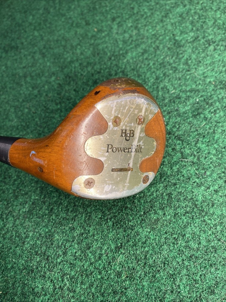 H&B POWERBILT CITATION Persimmon Driver Wood Regular Steel