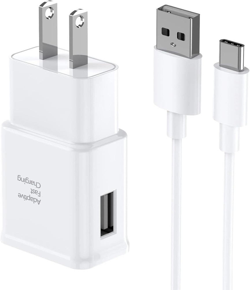 Samsung Fast Charging 6FT USB-C Cable White Wall Charger