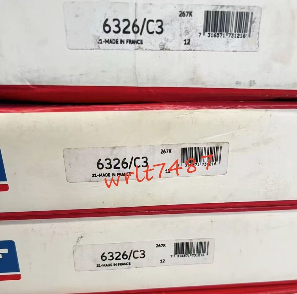 NEW SKF 6326/C3 single row deep groove ball bearing 1PCS #NN