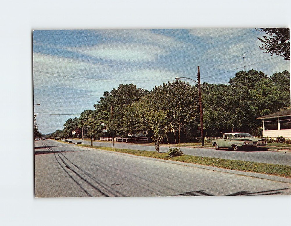 Postcard Bayard Avenue Rehoboth Beach Delaware