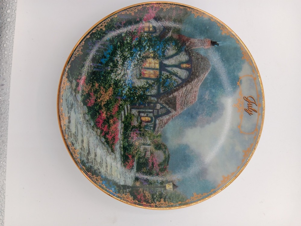 Thomas Kinkade Collector Plates, July