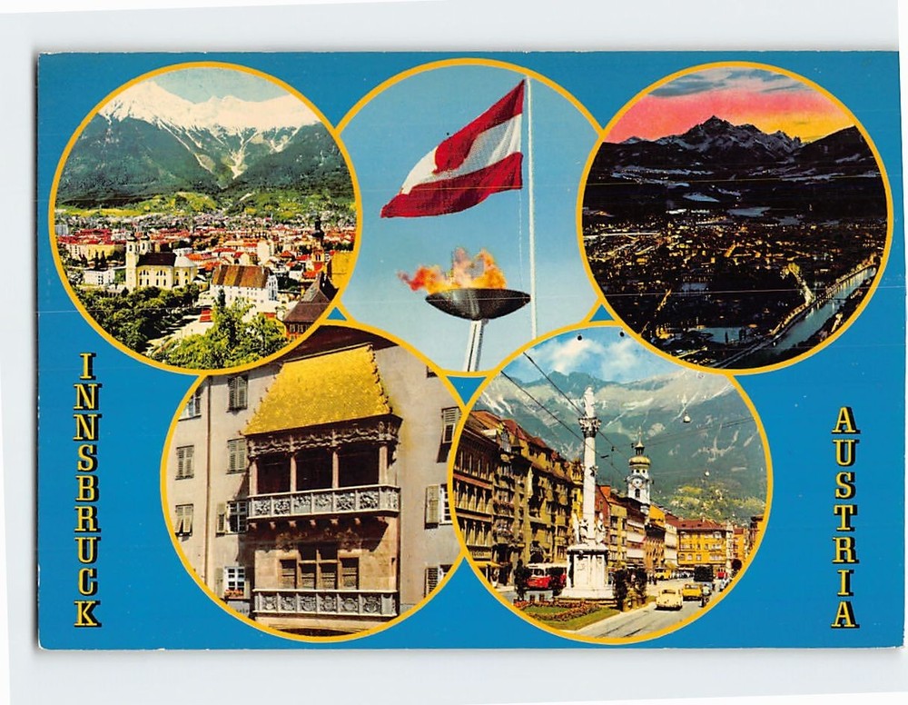 Postcard Innsbruck Austria
