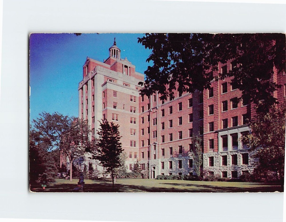 Postcard St. Marys Hospital Rochester Minnesota USA