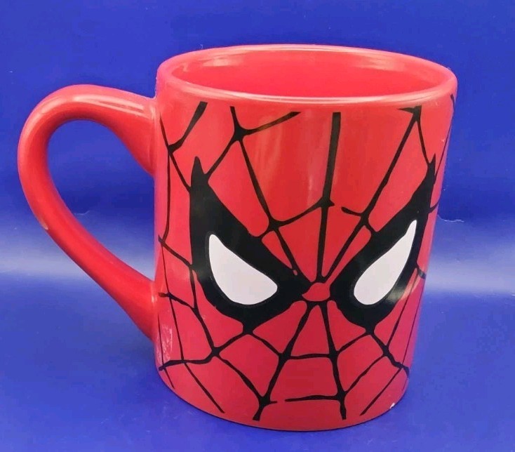 Marvel SPIDERMAN Red 14 Oz Ceramic Coffee Cup Mug