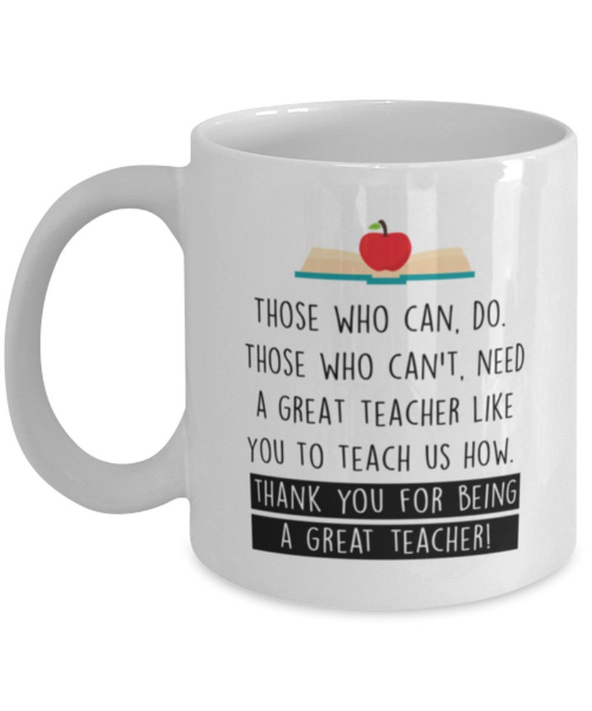 Teacher Appreciation Gift Thank You Gift For Teachers Funny Teacher Mug School