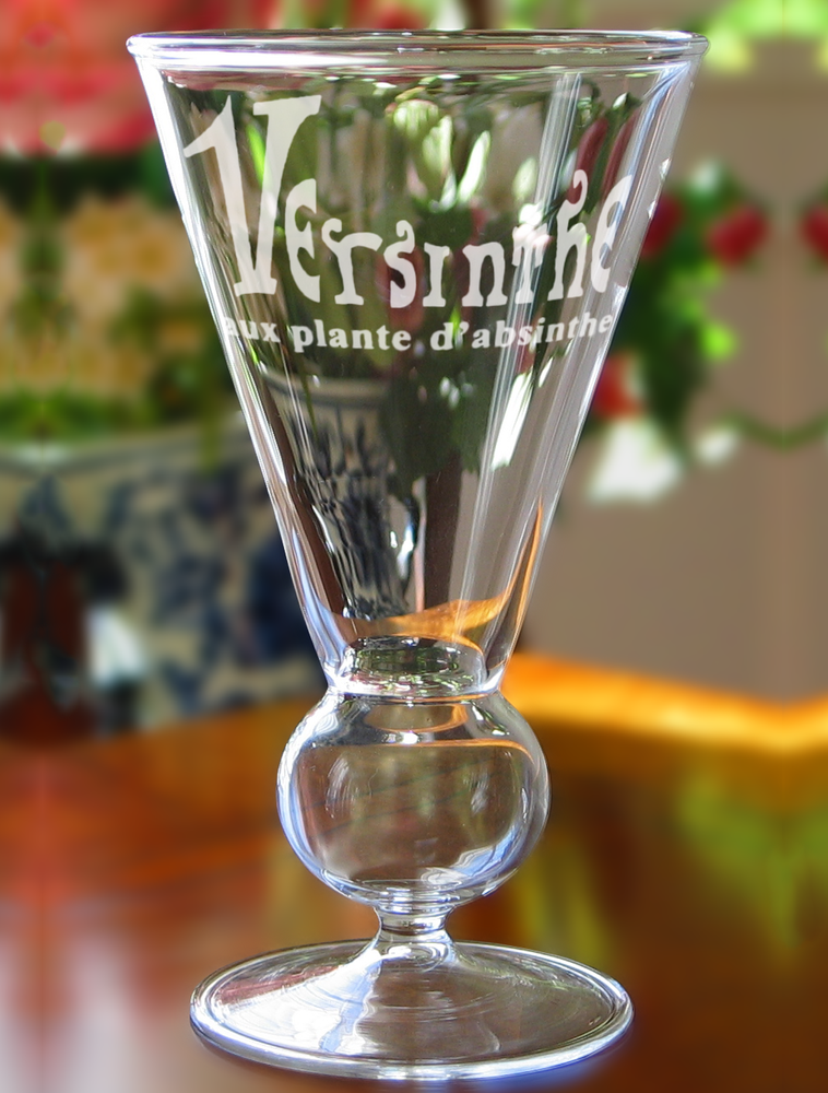 Versinthe Bubble Reservoir Absinthe Glass - Set With Spoons Available - Gift-image