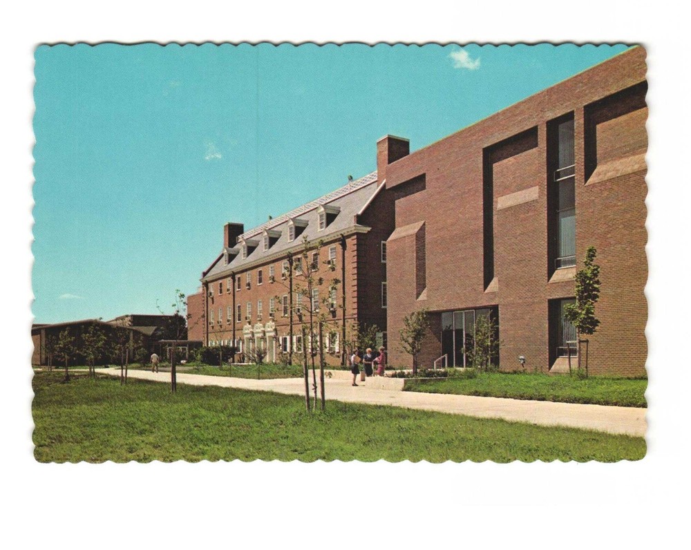 Rutgers University State University of New Jersey New Brunswick NJ VTG postcard