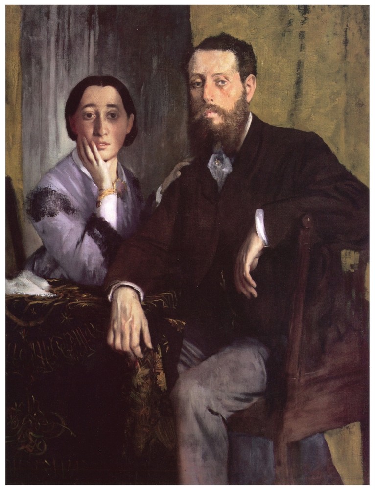 Decor Poster. Fine Graphic Art Design. Man & woman paint. Shop Wall Art. 1813