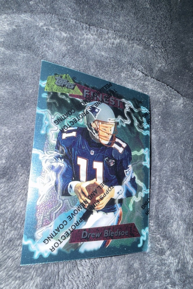 1995 Topps Finest - Drew Bledsoe #230 Refractor