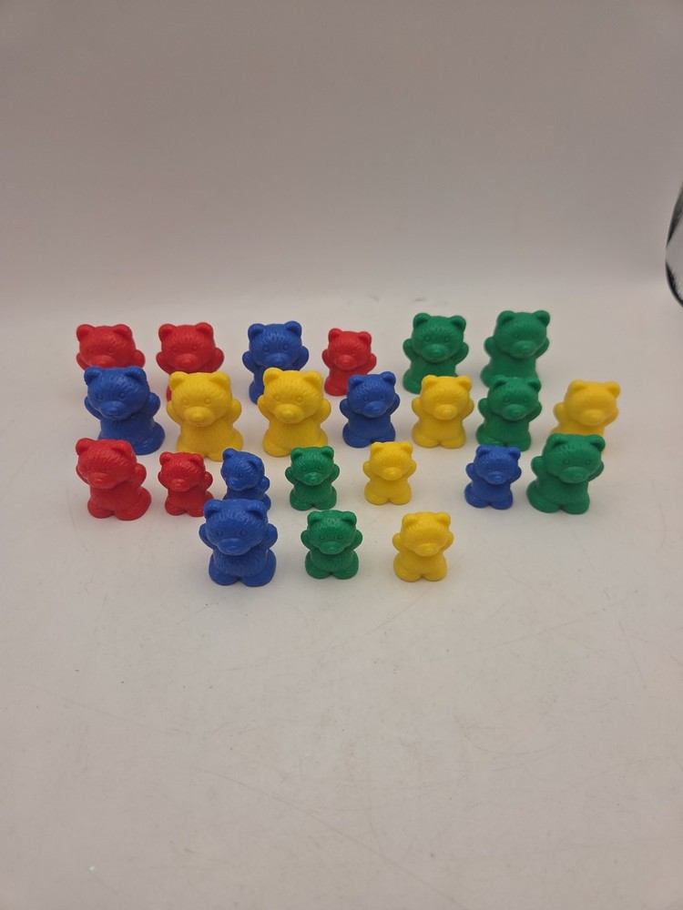 Colorful Counting Bears Learning Game Sorting Activity Rainbow
