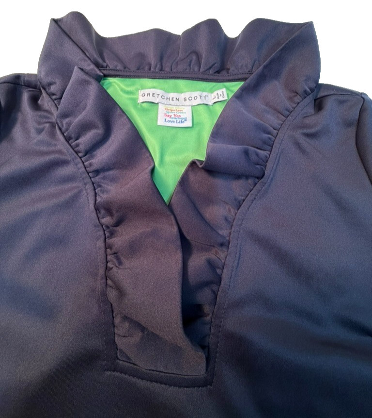 Gretchen Scott Womens Stretch Navy 