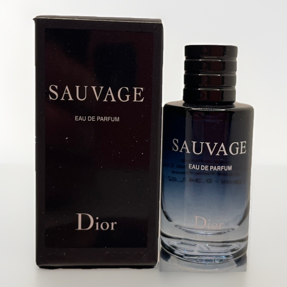DIOR SAUVAGE EDP 10 ML Mini Bottle Gift Size, Travel Size, Free Sample W Buy