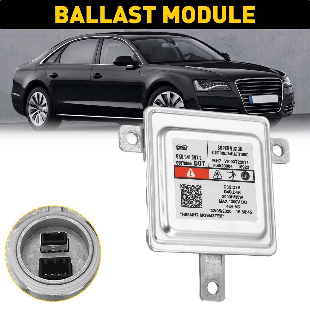 Xenon Ballast HID Light Control Unit Computer Module 8K0941597E For Audi VW New