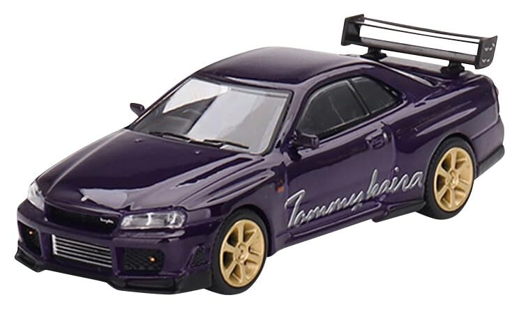 TrueScale Miniatures MINI GT 1/64 Nissan Skyline GT-R R34 Tommykaira R-Z