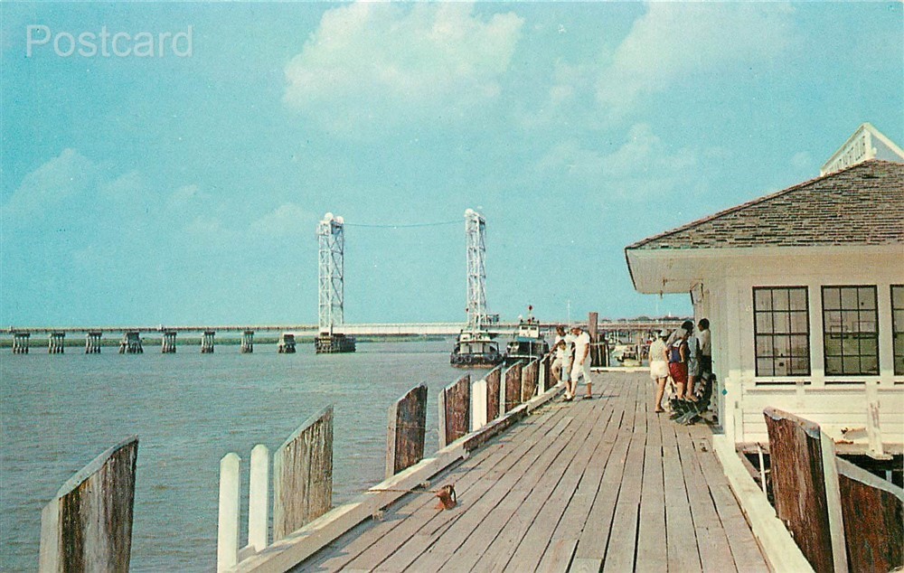 GA, Brunswick, Saint Simon Island, Georgia, Deawbridge, Frederica River, Tichnor